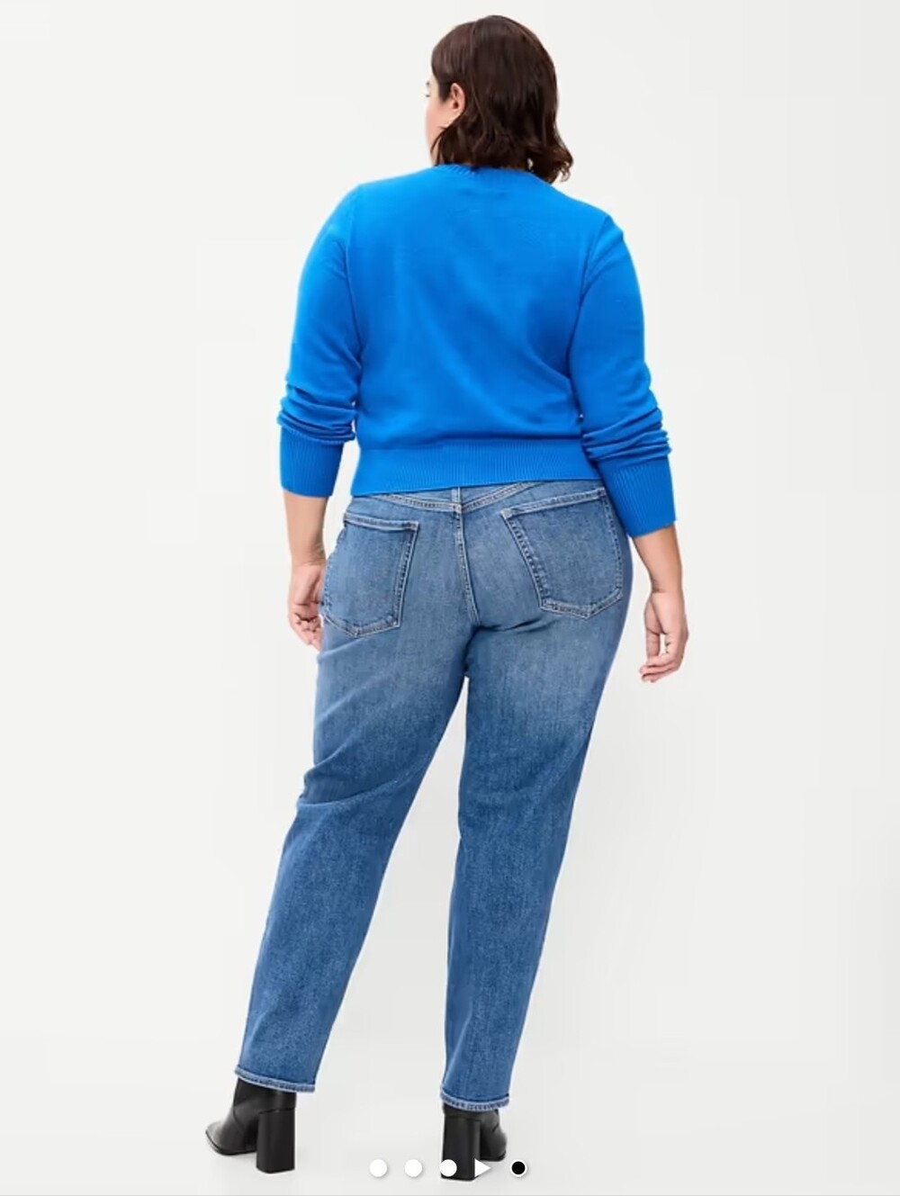 Old Navy High-Waisted OG Straight | High-Rise Ankle Jeans Size 10 Womens - Picture 4 of 4